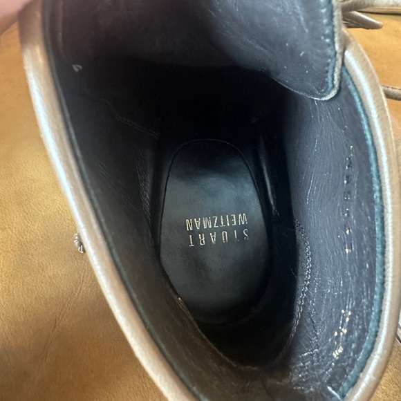 Stuart Weitzman Lace Up Ankle Bootie - Picture 7 of 8